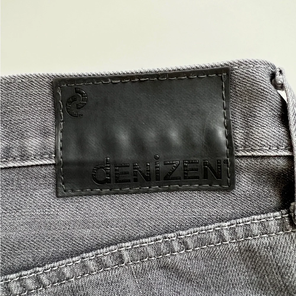 LEVIS DENIZEN 218 SLIM STRAIGHT Grey Denim Jeans - W32 L32 - Men’s - Picture 5 of 8